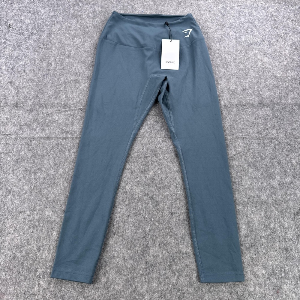 Gymshark Leggings Womens XS Ash Teal Training 7/8 High Rise Yoga Gym GLLG4715
